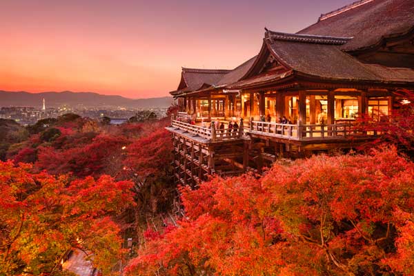 Kiyomizu Temple of Kyoto