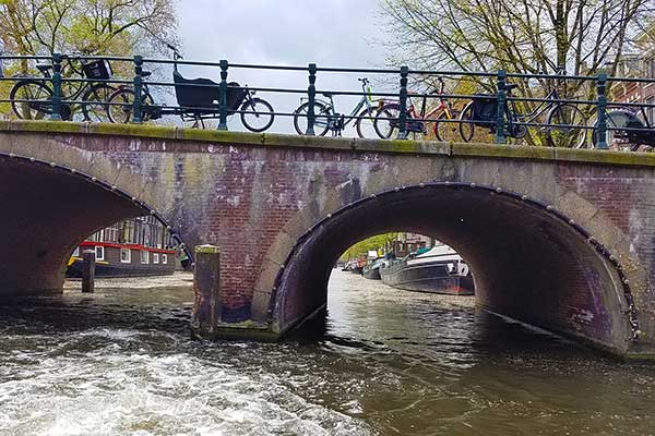 Amsterdam Canal and Bikes
