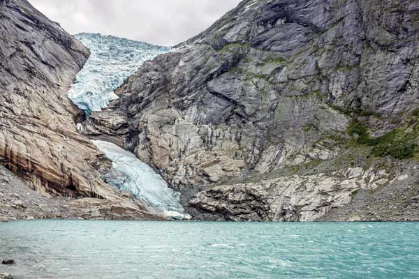 Glacier Briksdal, Olden, Norway