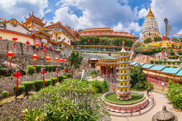 Kek Lok Si Temple on Penang Island, Georgetown, Malaysia