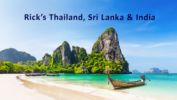 Thailand, Sri Lanka and India